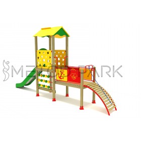 66 A Standard Wooden Playground